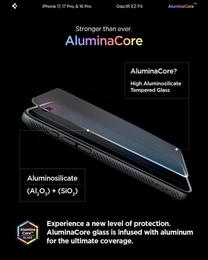 Spigen Tempered Glass Screen Protector [GlasTR EZ FIT] designed for iPhone 14 Pro Max [Case Friendly] - Sensor Protection / 2 Pack