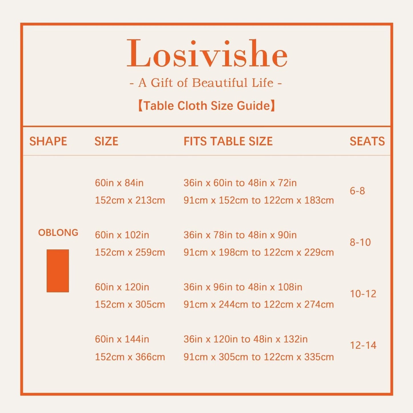 LOSIVISHE Christmas Rectangle Tablecloth 60x84 inch - Waterproof Holiday Decoration Tablecloth - Reusable Wipable Fabric Table Linen for Kitchen, Holiday Dinner Table Covering for Thanksgiving