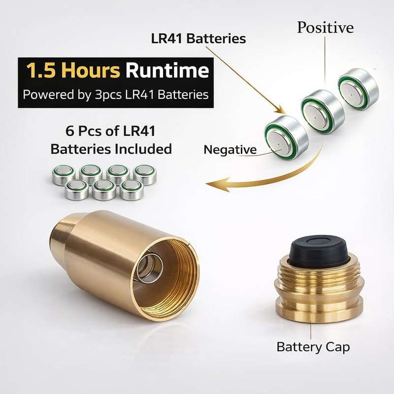 Tactical Red Laser Bore Sight Cal .40 Brass Boresighter Cartridge Red Dot (Will NOT Work with Smith and WES'S)