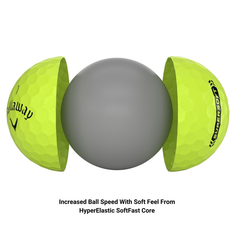 Callaway Golf Supersoft Golf Balls (2023, Green)