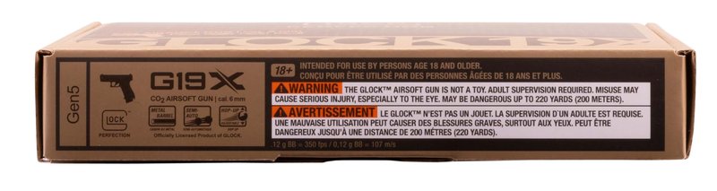 Glock 19X Half Blowback 6mm BB Pistol Airsoft Gun