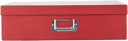 Pioneer Jumbo Scrapbook Storage Box, Red