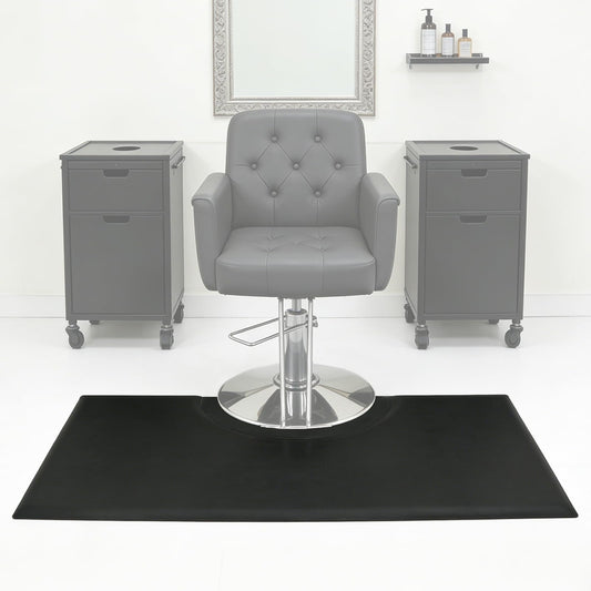 7/8" Inch Thick Barber mat for Floor, 3' x 5' Salon Chair mat, Anti-Fatigue Rectangle Hair Cutting Hairdressing Equipment