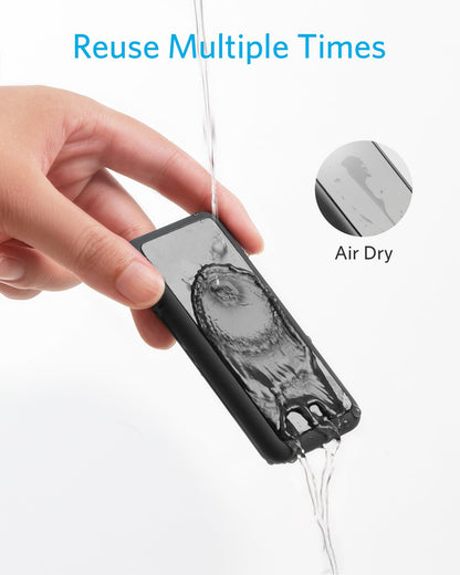 Anker Multipurpose Cord Keeper - 5 Clips for Lightning, USB C, Micro Cables & Other Wires - Sticks to Wood, Marble, Metal, Glass (Black)