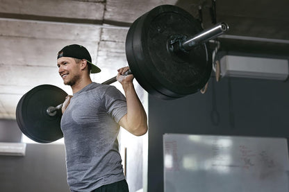 GW Tech Barbell Clamps 2 inch, Heavy Duty Exercise Collars 2" Quick Release Pair of Locking Pro Olympic Weight Bar Plate Locks Collar Clips Weightlifting Fitness Training - Red w/Black