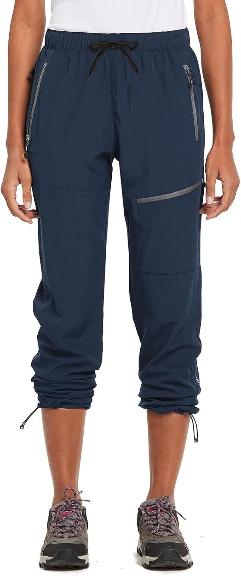 Baleaf Women's Hiking Pants - Quick Dry, Lightweight & Water-Resistant Cargo Pants | All Seasons, Elastic Waist
