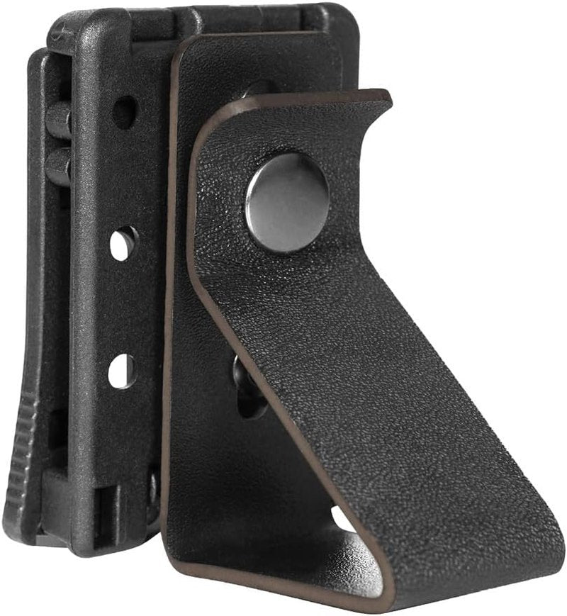 KRYDEX Hearing Protector Holder - Belt Clip for IPSC USPSA IDPA 3-Gun Competitions | Adjustable Strap