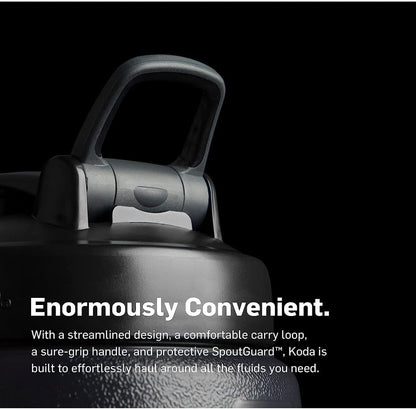 BlenderBottle Star Wars Mandalorian Half Gallon Water Bottle, Koda Large Water Jug, 74oz, Yoda, Feel The Force, 2.2 Liters