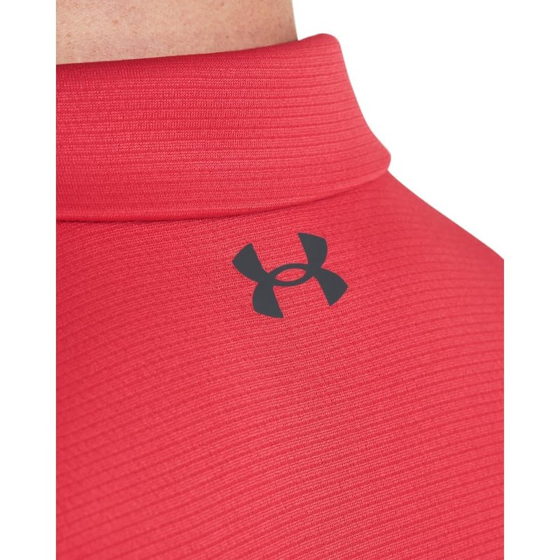 Under Armour Men's Tech Golf Polo, (814) Red Solstice / / Pitch Gray, XX-Large Tall
