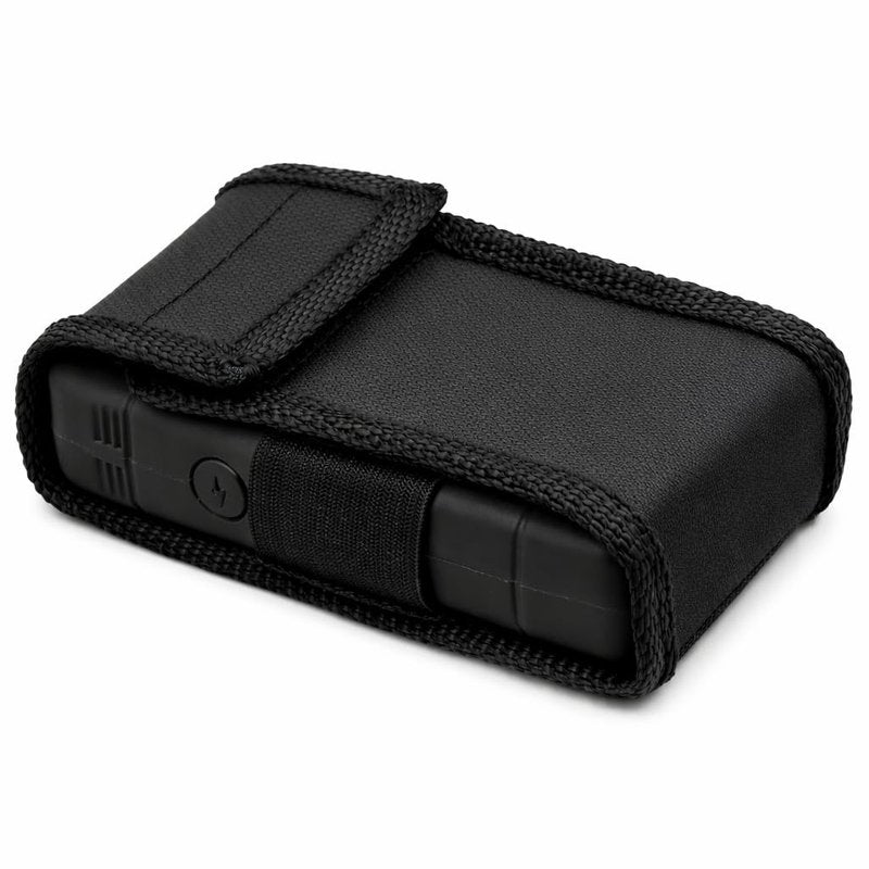 POLICE Stun Gun for Self Defense 800 Mini Rechargeable LED Flashlight Black