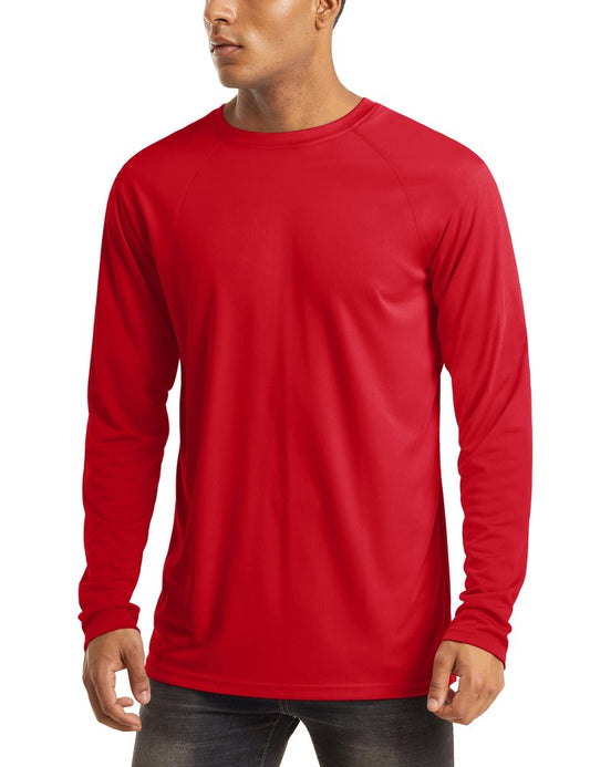 Fishing Shirts for Men Long Sleeve Men Hiking Shirt Quick Dry Rash Guard for Men Sun Shirts UV Protection Shirts Summer Shirts for Men