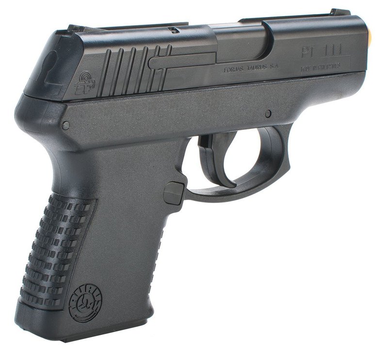 Taurus Millennium PT-111 Spring Powered Airsoft Pistol, Black, 180 FPS