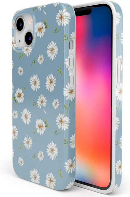 Casely iPhone 13 Case | Field of Flowers | Pastel Floral | Compatible with MagSafe | Classic Ultra Slim Design