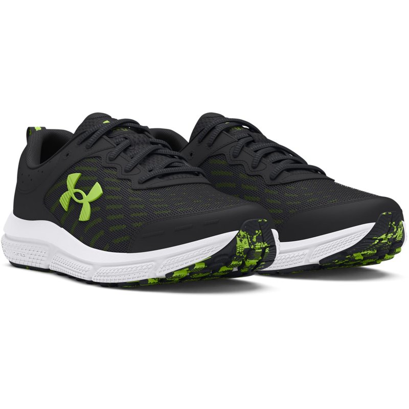 Under Armour Men's Charged Assert 10 Shoes, Anthracite/Anthracite/Morph Green, 9
