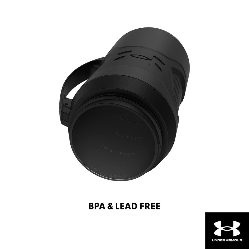 Under Armour 32 oz Insulated Water Bottles - Sports Water Jug with Fence Hook, Leak Resistant for Baseball, Football & More, 32 oz Insulated, Royal/Black