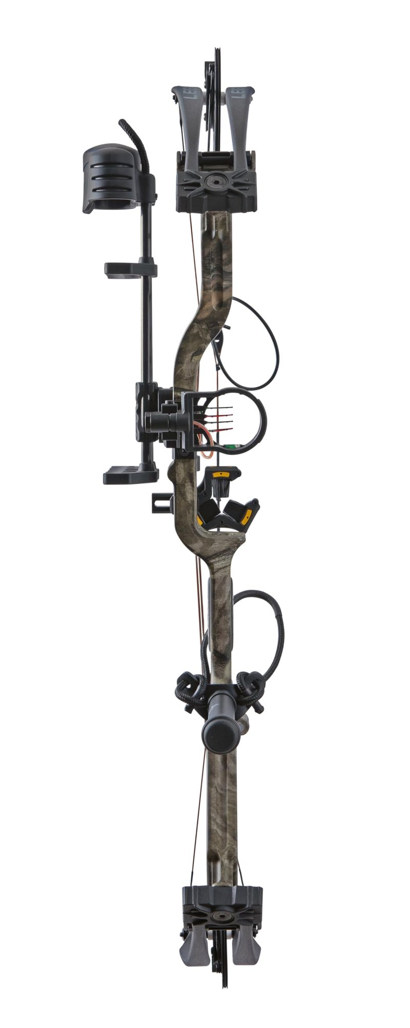 Bear Legit Maxx Ready to Hunt Compound Archery Bow, 70lb. Draw Weight, Right Hand, Mossy Oak Roots/Black