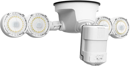 SANSI 30W 4000LM Motion Sensor Outdoor Lights, 5000K 400W Equiv Security Lights, 4 Modes LED Wired Flood Lights Outdoor 320° Wide Angle for House Garage Yard Patio Soffit IP65 Weatherproof