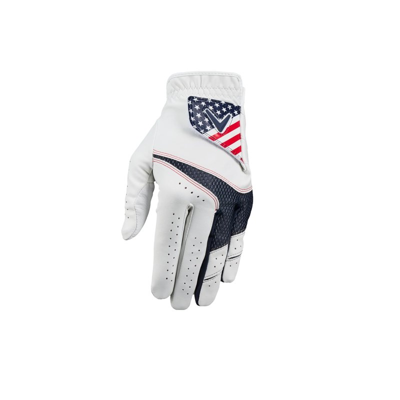 Callaway Golf Weather Spann Glove (Worn on Right Hand,USA,Medium/Large,Men's)