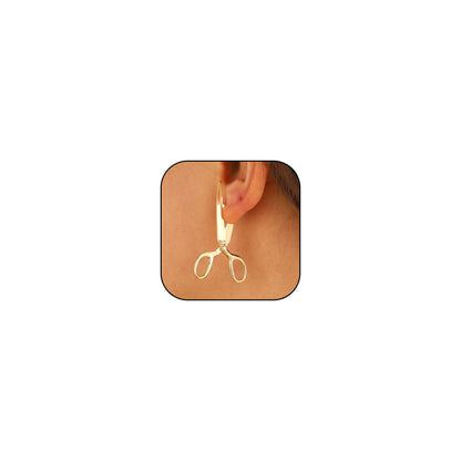 Vintage Gothic Stud Earrings for Women Unique Fun Jewelry Accessories Halloween Party Novelty Crazy Weird Funky Gift