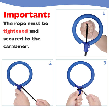 Amble Skip Ball for Kids - Ankle Skip Toy - Birthday Gift for Girls and Boys - Outdoor Indoor Toys for 5 6 7 8 9 10 Years Old Kids & Adults