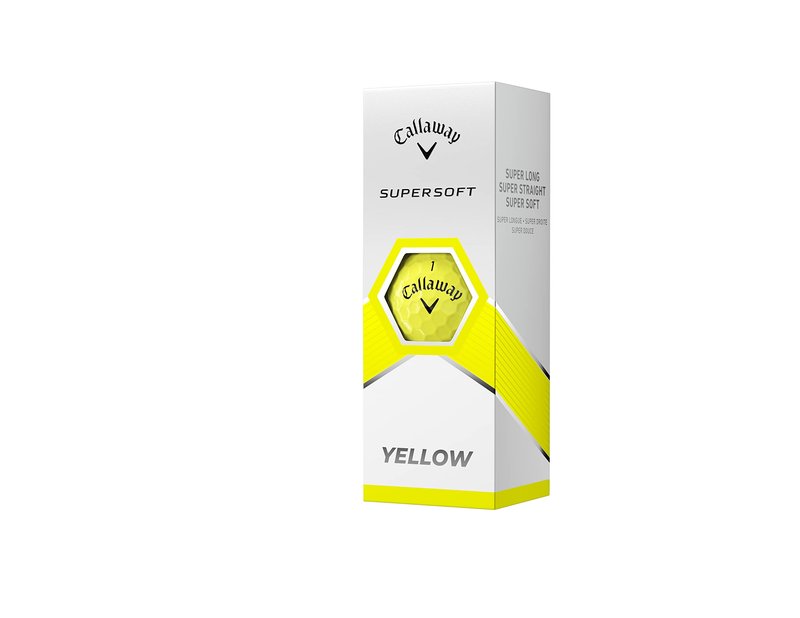 Callaway Golf Supersoft Golf Balls (2023, Yellow)
