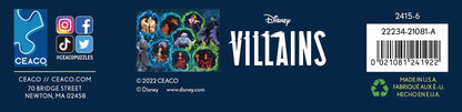 Ceaco - Disney - Villains - 500 Piece Jigsaw Puzzle
