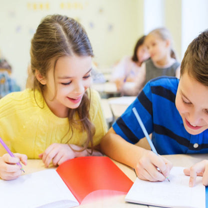 ECOTREE Pre-Sharpened Pencils #2 Eco Rainbow Paper Pencils for Kids Cute Number 2 Pencil with Erasers for School, Writing,12 Count