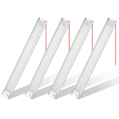 URAQT 12V Interior LED Light Bar, 4 Packs 120 LEDs 1600LM Universal Strip Light with ON/OFF Switch, for Van Light Bar, Motorcycles, Cars, Caravan, RV, Trucks, Boats, Indoors Universal Strip Light