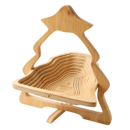 Fruit Gift Basket, Dried Fruit Christmas Tree Trivet Tray Assortment Christmas Tree | Great for Snacks, Healthy Gifts, Parties, Corporate, Sympathy, Holidays, Men, Women, Families | Bonnie and Pop