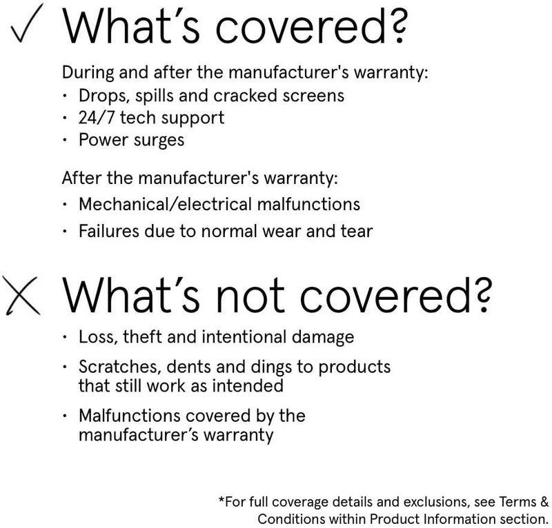 Portable Electronic Accident Protection Plan - 3 Year Coverage | $30 - $39.99