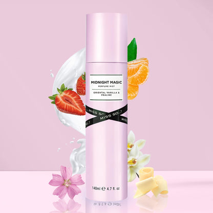 So…? Midnight Magic Perfume Mist - Fruity, Sweet, Vanilla Perfume for Women - Refreshing Body Spray for Women - Cruelty Free Body Mist - 4.7 oz