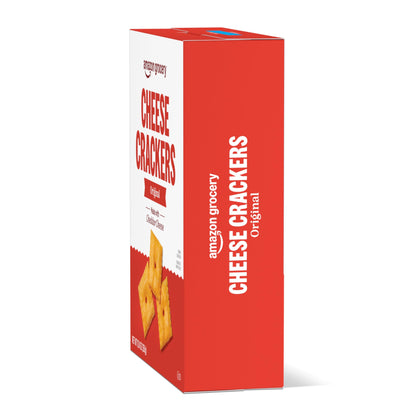 Amazon Grocery, Original Cheese Crackers, 12.4 Oz (Previously Happy Belly, Packaging May Vary)