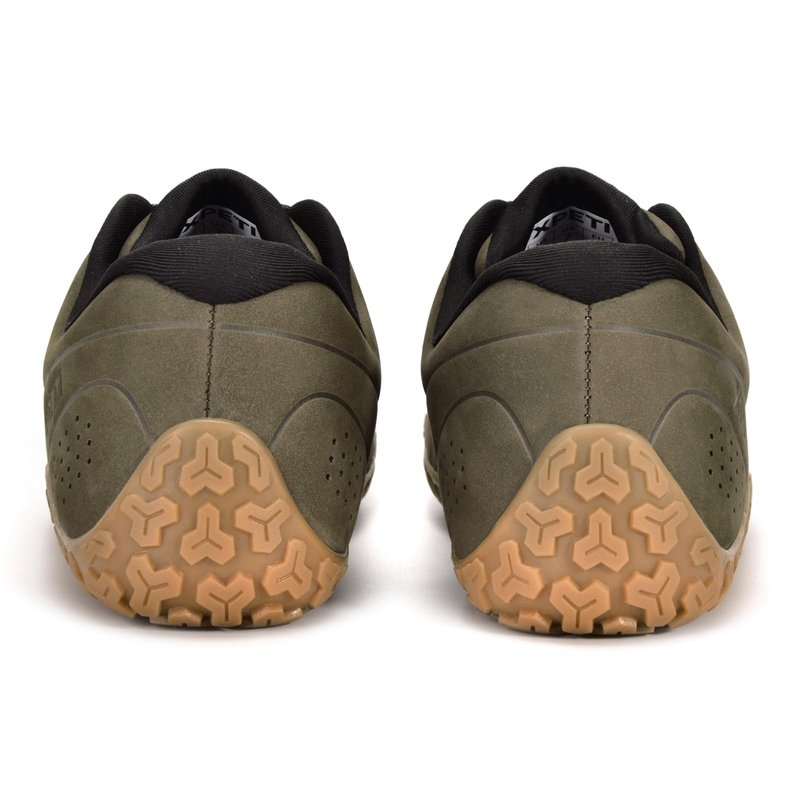 XPETI Zen Barefoot Running Shoes for Men | Minimalist Zero Drop Sole | Wide Toe Box & Optimal Traction | Trail/Hiking/Athletic,Olive 6