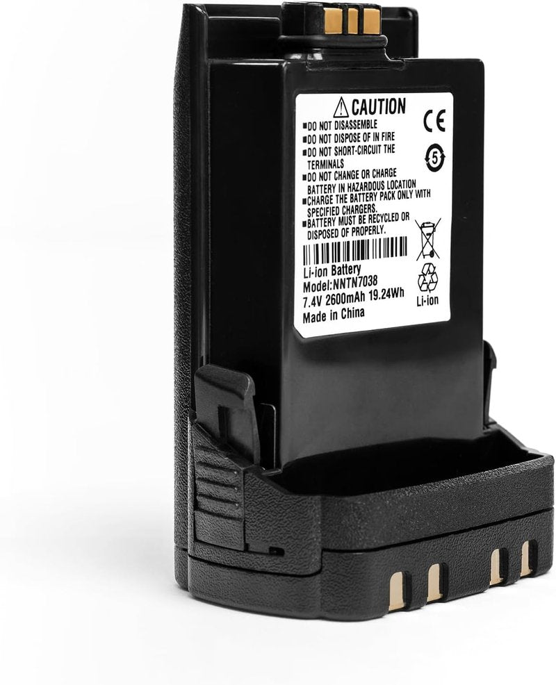 Motorola APX6000 Battery Pack - 2600mAh Li-ion Replacement for APX7000 & APX8000 Radios