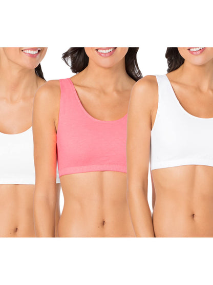 Fruit of the Loom Womens Built Up Tank Style Sports Bra