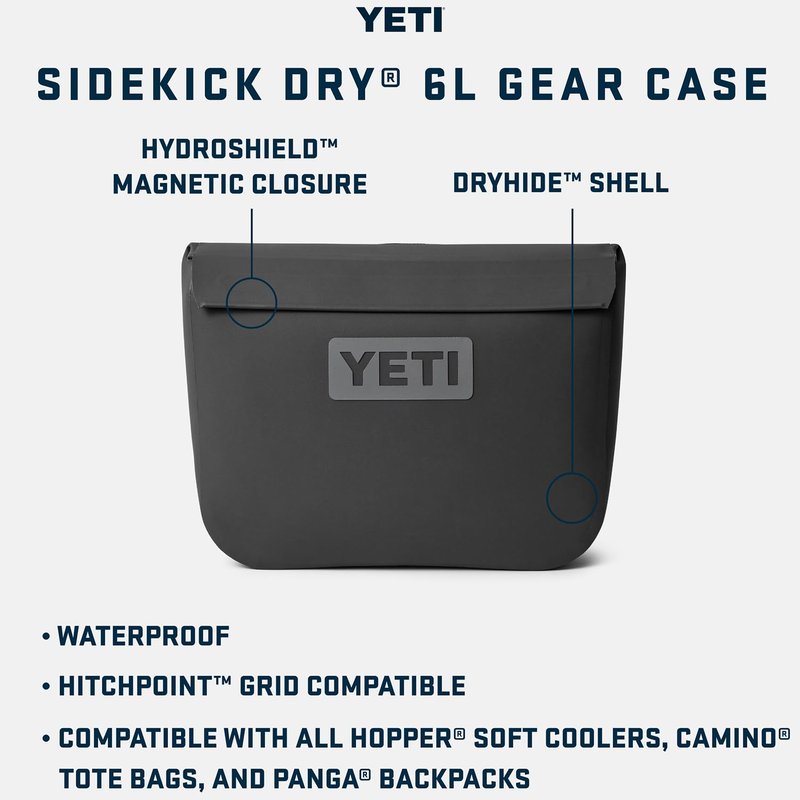 YETI Sidekick Dry 6L Gear Case, Navy