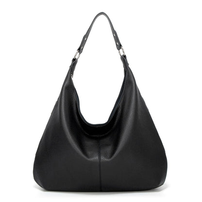 Ashioup Women's hobo Bags, Black, One Size