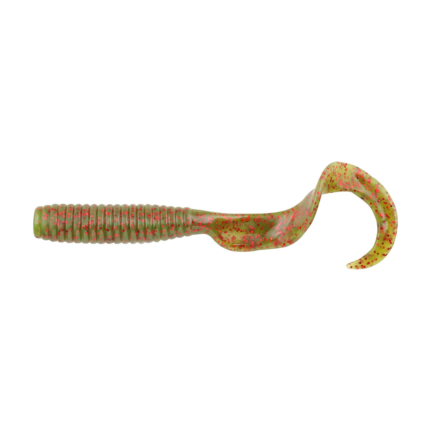 Berkley Gulp! Grub Fishing Soft Bait, Motor Oil Red Fleck, 8- Inch