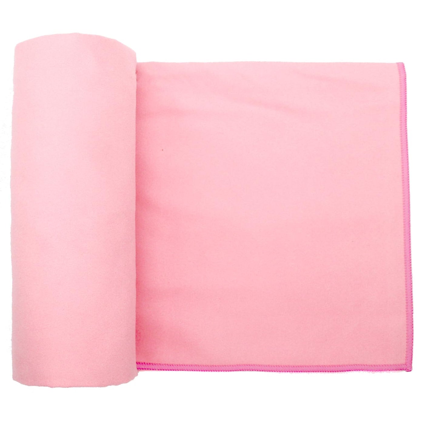 Eunzel Hot Yoga Towel Non Slip Yoga Mat Towel Non-Slip Sweat Absorbent Microfiber Towel for Hot Yoga, Pilates and Workout 72" x 26.5", Pink