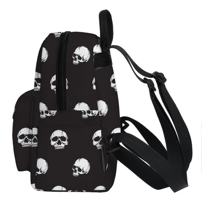 Deanfun Mini Backpack for Women - Waterproof Small Backpack with Skull Print, Multi Pockets Large Capacity Cute and Stylish MNSB-310