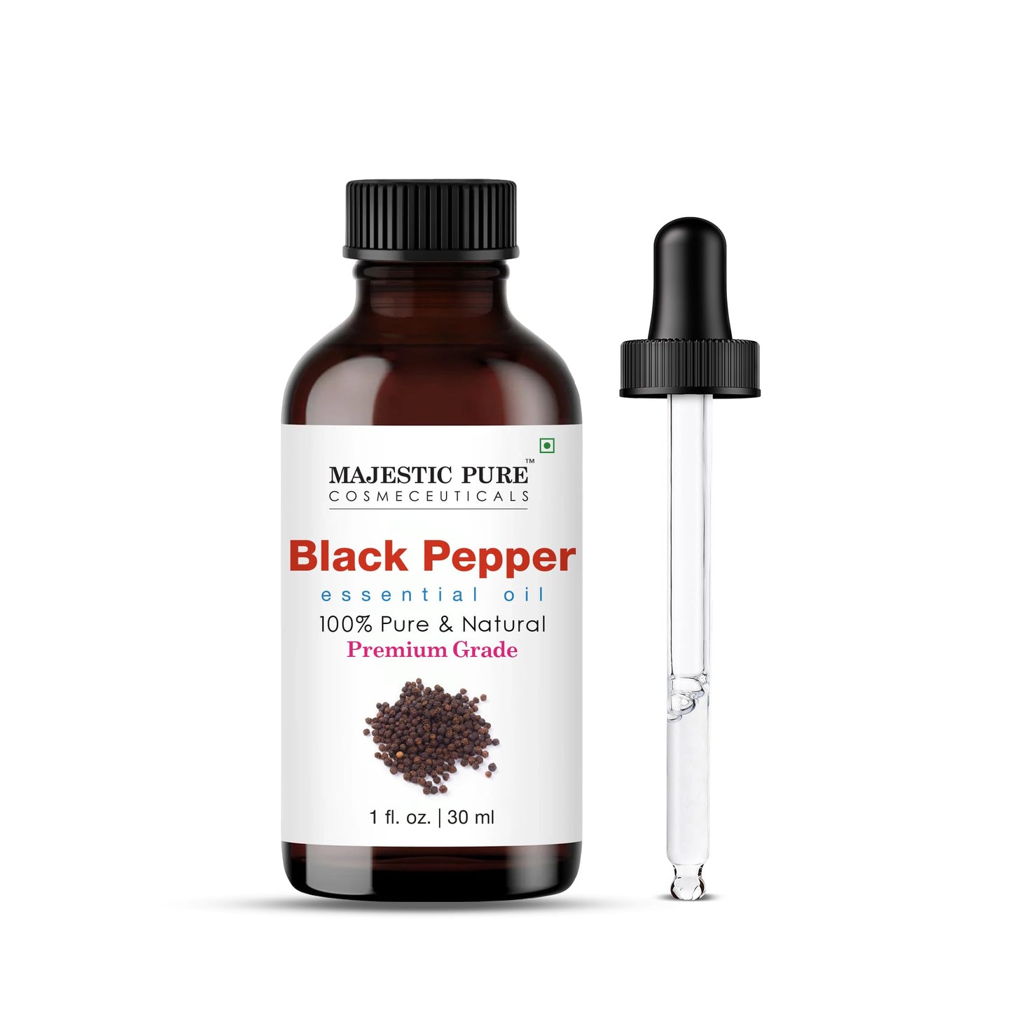 Majestic Pure Lavender Essential Oil with Glass Dropper - Huge 4 Fl Oz - 100% Pure and Natural Lavender Oil - Premium Grade Essential Oils for Diffuser, Aromatherapy, Soap and Candle Making