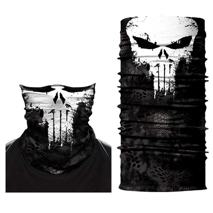 ShopINess Unisex Tube Scarf Adult Multifunctional Headband Bandana Neck Gaiter for Motorbike Sport Parties Halloween and Carnival Outdoor Activities Movie Characters (Alien)