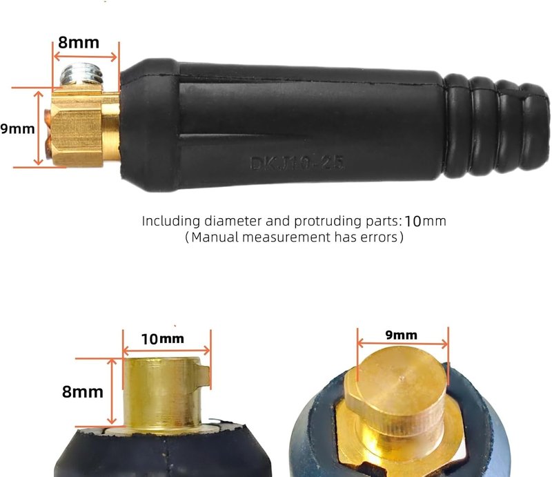 Welding Electrode Holder - Copper Plier MMA/ARC Ground Clamp | 3M & 2M Cable Accessories for 300A Welder