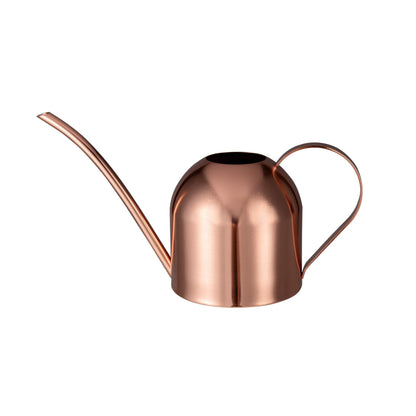 IMEEA Indoor Watering Can for House Plants 33oz/1L Stainless Steel Watering Can with Long Spout (Rose Gold)