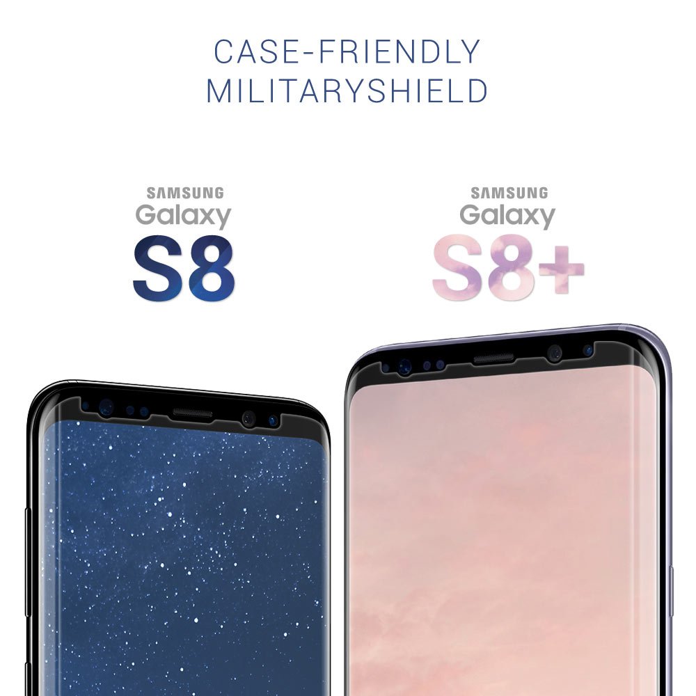 ArmorSuit 2 Pack for Samsung Galaxy S24 Ultra Screen Protector (6.8") Case Friendly MilitaryShield HD Clear Film - Made in USA