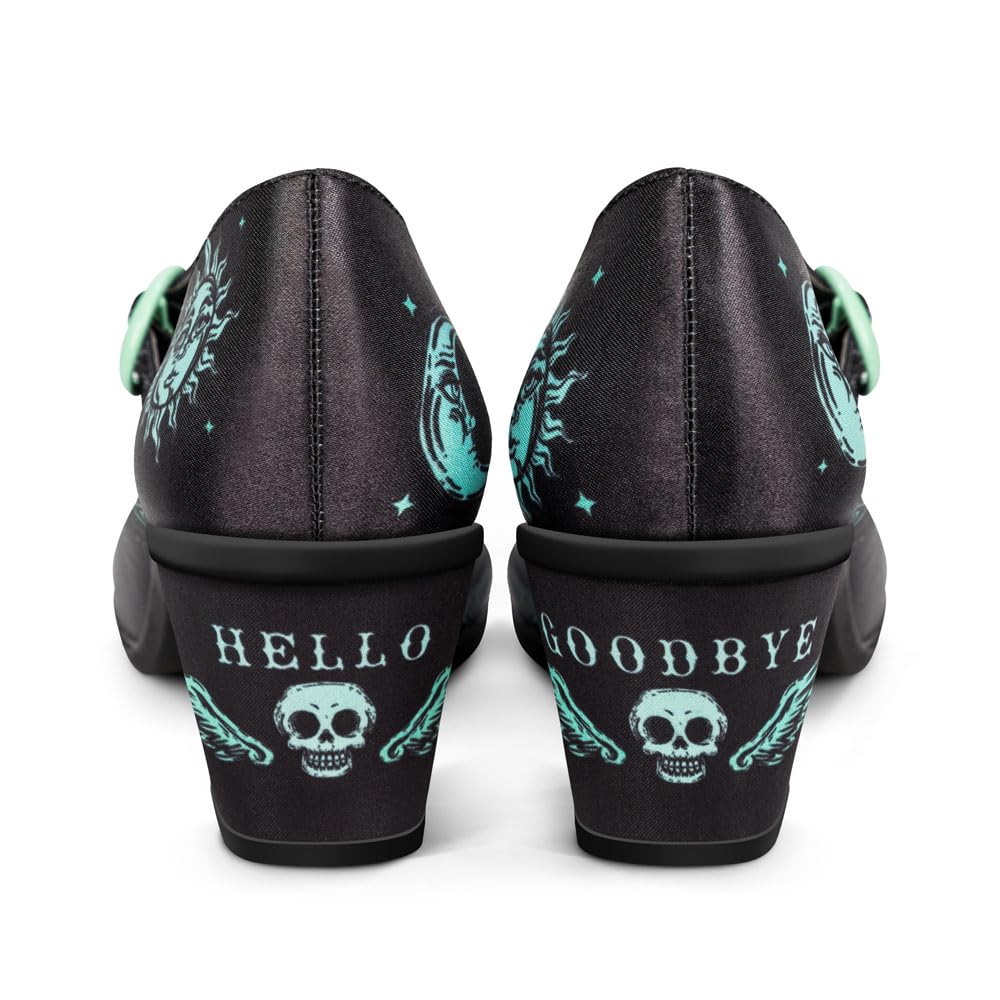 Hot Chocolate Design Chocolaticas Mid Heels Spirit Board Women's Mary Jane Pump Multicoloured HCD 38