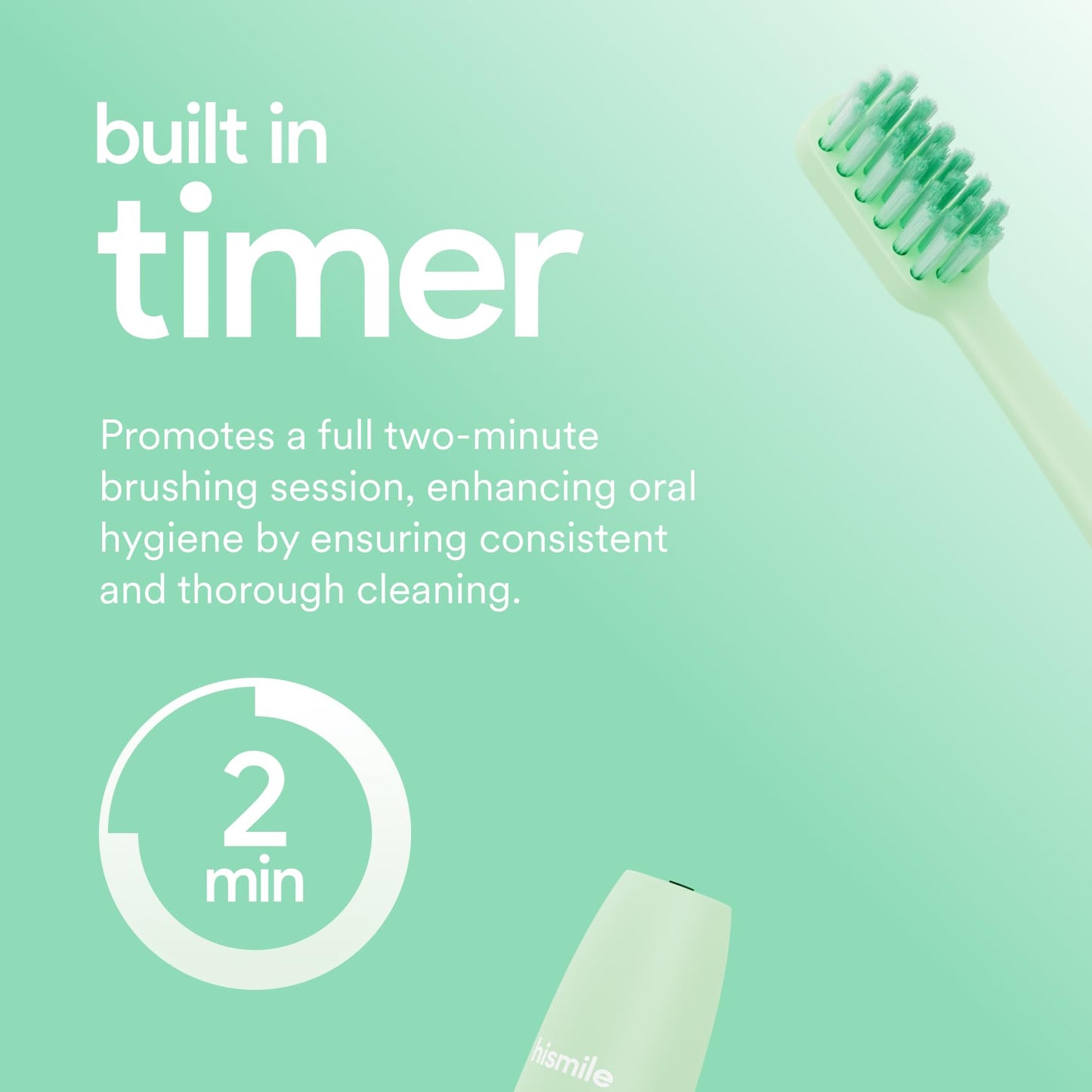 HISMILE Electric Toothbrush, 3 Brushing Modes, Smart Timer, Rechargeable Electric Tooth Brush for Adults and Children, Soft-Tapered Bristles, Mode Memory (Pink)
