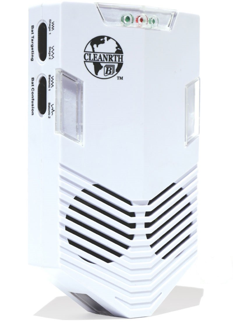 Cleanrth CB006 Advanced Ultrasonic Bat Repelling System - Demands Bats to Leave