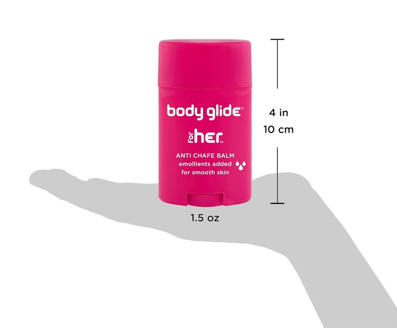 Body Glide For Her Anti-Chafe Balm - Emollient Formula for Sensitive Skin | 1.5oz