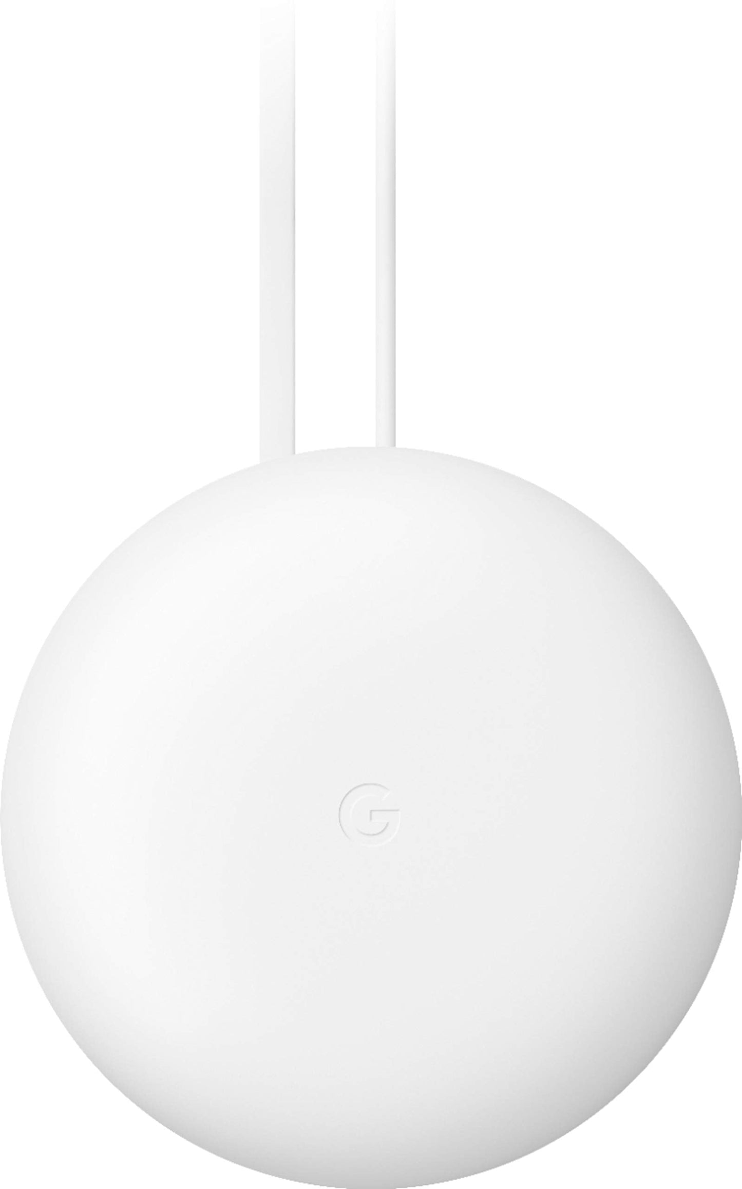 Google Nest Wifi - AC2200 (2nd Generation) Router and Add On Access Point Mesh Wi-Fi System (2-Pack, Snow)